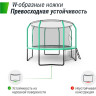 Батут UNIX LINE SUPREME GAME 16 ft (green) TRUSUG16GR