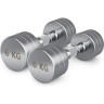 Гантель UNIX FIT PRO круглая хромированная 6 кг, 2 шт. DBRND6PCEx2